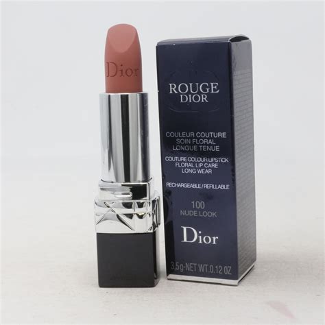 rouge dior 100 nude look